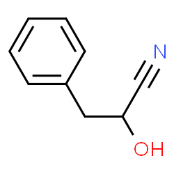 ChemSpider 2D Image | 3-phenyllactonitrile | C9H9NO