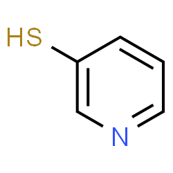 ChemSpider 2D Image | 3-Pyridinethiol | C5H5NS