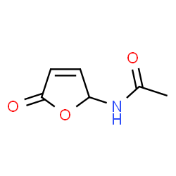 ChemSpider 2D Image | N-(2,5-DIHYDRO-5-OXO-2-FURANYL)ACETAMIDE | C6H7NO3