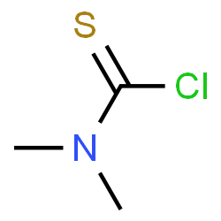 ChemSpider 2D Image | Dimethylcarbamothioic chloride | C3H6ClNS