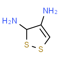 ChemSpider 2D Image | Bisamino-bis-thiol | C3H6N2S2