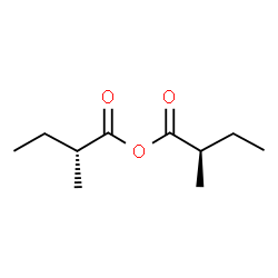 ChemSpider 2D Image | (R)-2-methylbutanoic anhydride | C10H18O3