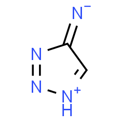 ChemSpider 2D Image | triazolyl-nitrogen | C2H2N4