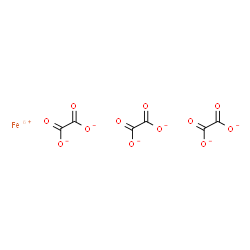 ChemSpider 2D Image | iron tris(oxalate) | C6FeO12