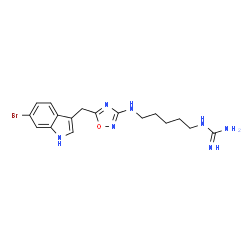 ChemSpider 2D Image | Phidinidine A | C17H22BrN7O