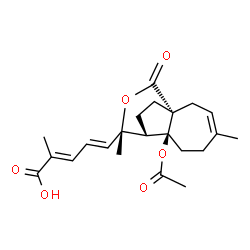 ChemSpider 2D Image | Pseudolaric acid | C22H28O6