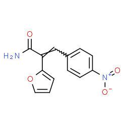ChemSpider 2D Image | (2E)-2-(2-Furyl)-3-(4-nitrophenyl)acrylamide | C13H10N2O4