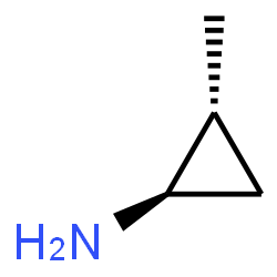 ChemSpider 2D Image | (1R,2R)-2-Methylcyclopropanamine | C4H9N
