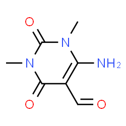ChemSpider 2D Image | 6-AMINO-1,3-DIMETHYL-5-FORMYLURACIL | C7H9N3O3