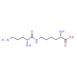ChemSpider 2D Image | N~6~-D-Ornithyl-L-lysine | C11H24N4O3