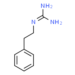 ChemSpider 2D Image | 2-(2-Phenylethyl)guanidine | C9H13N3