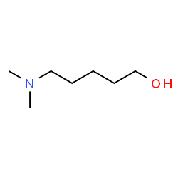 ChemSpider 2D Image | 5-(Dimethylamino)-1-pentanol | C7H17NO