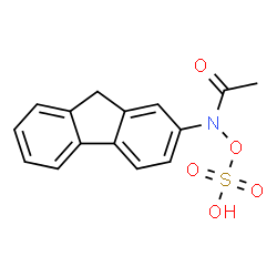 ChemSpider 2D Image | 2-acetamidofluorene N-sulfate | C15H13NO5S