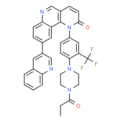 ChemSpider 2D Image | Torin 1 | C35H28F3N5O2