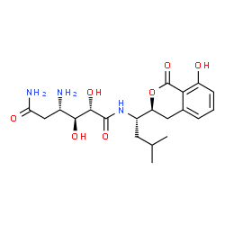 ChemSpider 2D Image | Amicoumacin A | C20H29N3O7