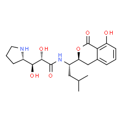 ChemSpider 2D Image | Xenocoumacin 2 | C21H30N2O6