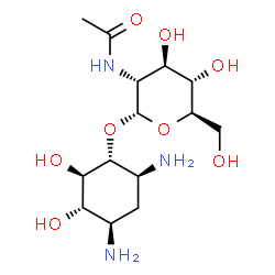 ChemSpider 2D Image | 2'-N-Acetylparomamine | C14H27N3O8