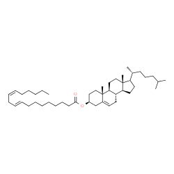 ChemSpider 2D Image | (3beta,17xi)-Cholest-5-en-3-yl (9E,12Z)-9,12-octadecadienoate | C45H76O2