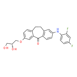 ChemSpider 2D Image | Skepinone-L | C24H21F2NO4