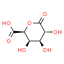 ChemSpider 2D Image | D-galactaro-1,5-lactone | C6H8O7