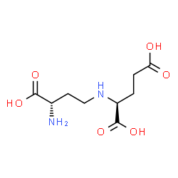 ChemSpider 2D Image | N-[(3S)-3-Amino-3-carboxypropyl]-L-glutamic acid | C9H16N2O6