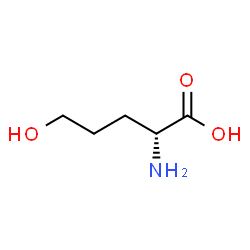 ChemSpider 2D Image | (-)-D-Pentahomoserine | C5H11NO3