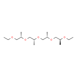 ChemSpider 2D Image | (4S,7S,10R,13S)-4,7,10,13-Tetramethyl-3,6,9,12,15-pentaoxaheptadecane | C16H34O5