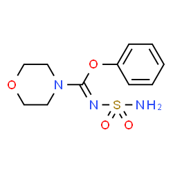 ChemSpider 2D Image | Phenyl N-sulfamoyl-4-morpholinecarboximidate | C11H15N3O4S