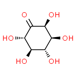 ChemSpider 2D Image | (2S,3R,4R,5S,6S)-2,3,4,5,6-Pentahydroxycyclohexanone | C6H10O6
