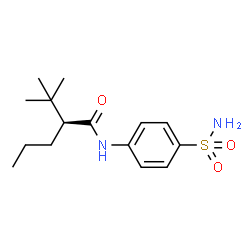 ChemSpider 2D Image | (2s)-2-Tert-Butyl-N-(4-Sulfamoylphenyl)pentanamide | C15H24N2O3S