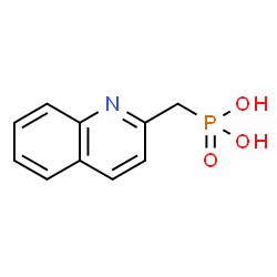 ChemSpider 2D Image | (2-Quinolinylmethyl)phosphonic acid | C10H10NO3P