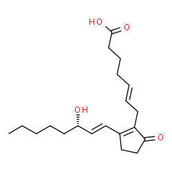 ChemSpider 2D Image | (5E)-PGB2 | C20H30O4