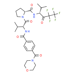 ChemSpider 2D Image | Mdl 101,146 | C29H37F5N4O6