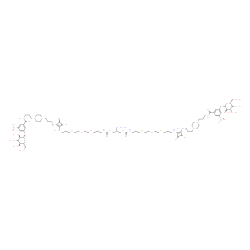 ChemSpider 2D Image | 2-Amino-1,3-propanediyl bis[(3-{2-[2-(3-{[2-({3-[4-(3-{[3-(beta-D-glucopyranosyloxy)-5-nitrobenzoyl]amino}propyl)-1-piperazinyl]propyl}amino)-3,4-dioxo-1-cyclobuten-1-yl]amino}propoxy)ethoxy]ethoxy}pr
opyl)carbamate] | C79H123N15O32