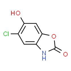 ChemSpider 2D Image | 6-hydroxychlorzoxazone | C7H4ClNO3
