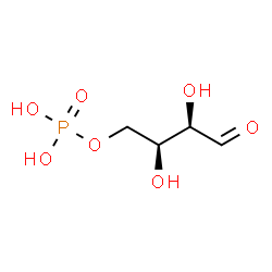 ChemSpider 2D Image | ERYTHOSE-4-PHOSPHATE | C4H9O7P