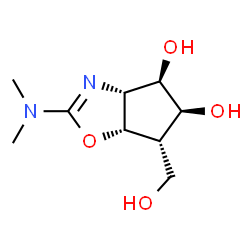 ChemSpider 2D Image | allosamizoline | C9H16N2O4