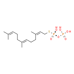 ChemSpider 2D Image | FARNESYL THIOPYROPHOSPHATE | C15H28O6P2S