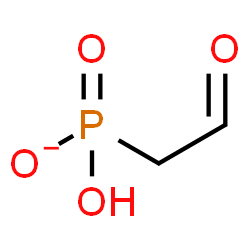 ChemSpider 2D Image | Hydrogen (2-oxoethyl)phosphonate | C2H4O4P