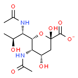 ChemSpider 2D Image | pseudaminate | C13H21N2O8