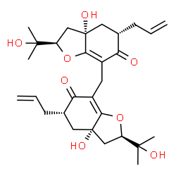 ChemSpider 2D Image | Illicidione C | C29H40O8