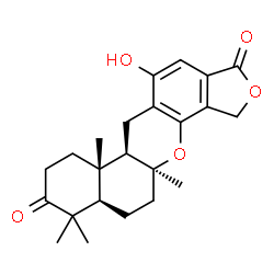 ChemSpider 2D Image | phomoarcherin B | C23H28O5