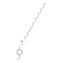 ChemSpider 2D Image | 2-(4-Ethylphenoxy)-N-hexadecylacetamide | C26H45NO2