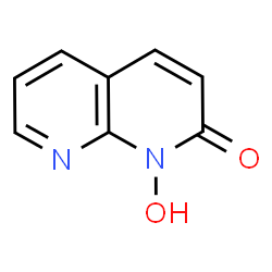 ChemSpider 2D Image | 1-Hydroxy-1,8-naphthyridin-2(1H)-one | C8H6N2O2