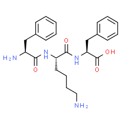 ChemSpider 2D Image | L-Phenylalanyl-L-lysyl-L-phenylalanine | C24H32N4O4