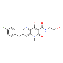 ChemSpider 2D Image | GSK-364735 | C19H18FN3O4