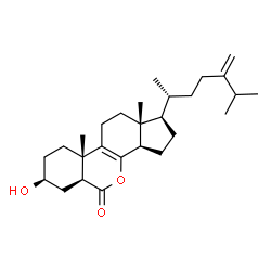 ChemSpider 2D Image | 7-nor-ergosterolide | C27H42O3
