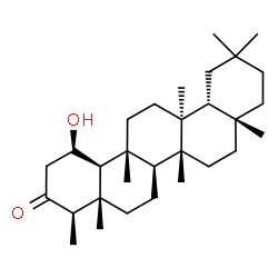 ChemSpider 2D Image | 1beta-hydroxyfriedelin | C30H50O2