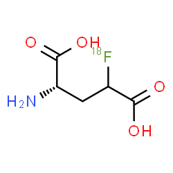 ChemSpider 2D Image | 4-(~18~F)Fluoro-L-glutamic acid | C5H818FNO4
