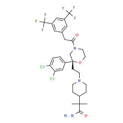 ChemSpider 2D Image | burapitant | C31H35Cl2F6N3O3